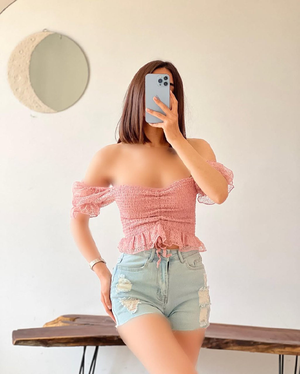 کراپ عروسک آستین کیپور