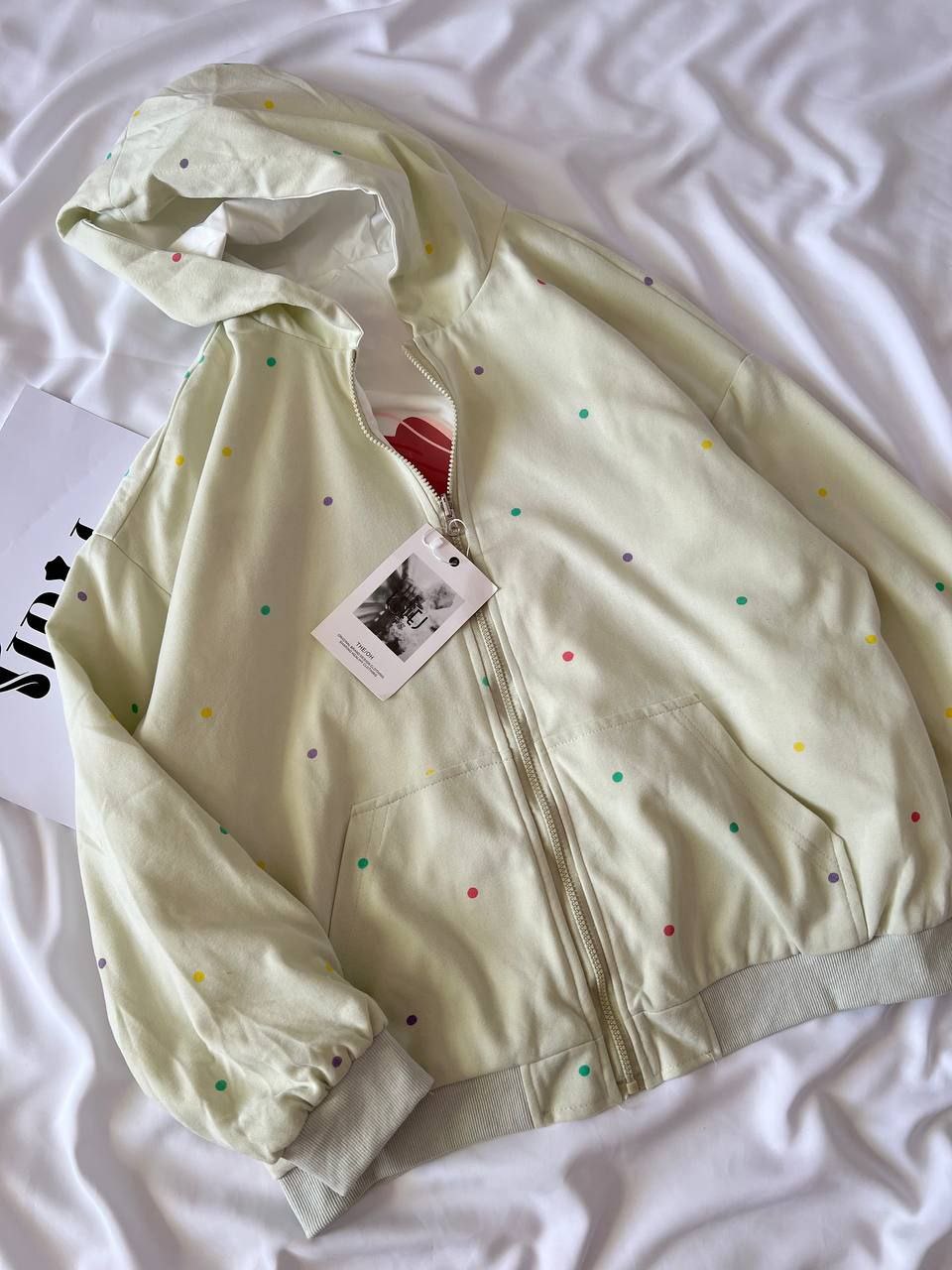 سویئشرت بارونی دو طرفه طرح دار